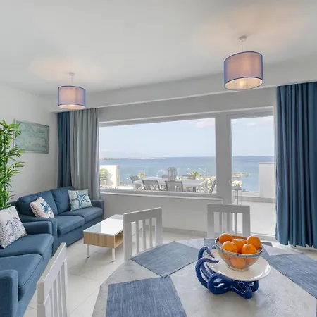 Seafront With Beautiful Views & Outdoor By 360 Estates St. Paul's Bay