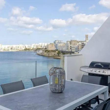 Seafront With Beautiful Views & Outdoor By 360 Estates Apartment St. Paul's Bay