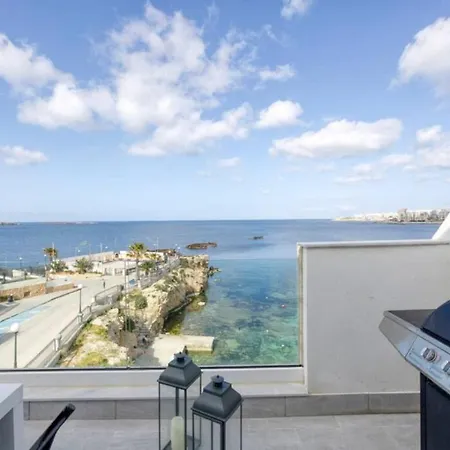 Seafront With Beautiful Views & Outdoor By 360 Estates * St. Paul's Bay