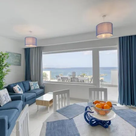 Seafront With Beautiful Views & Outdoor By 360 Estates St. Paul's Bay