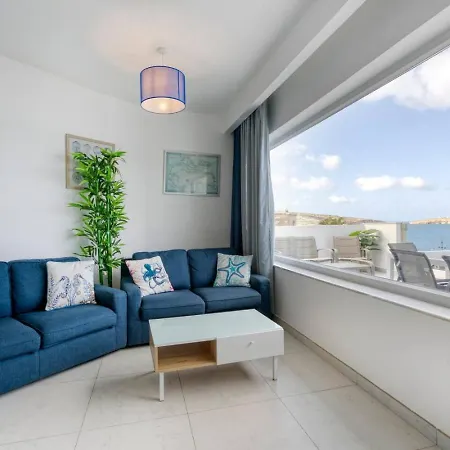 Seafront With Beautiful Views & Outdoor By 360 Estates St. Paul's Bay