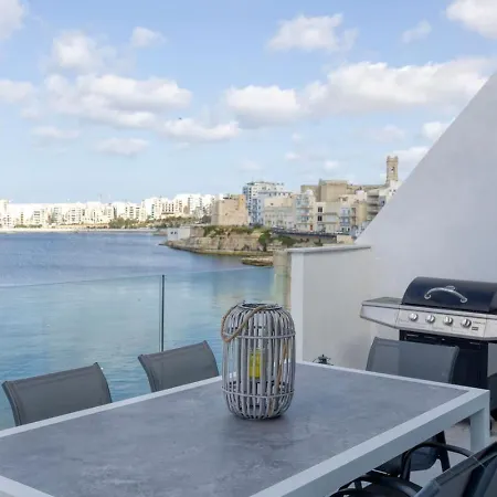 Apartment Seafront With Beautiful Views & Outdoor By 360 Estates St. Paul's Bay