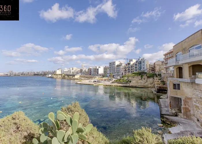 Seafront With Beautiful Views & Outdoor By 360 Estates Appartamento St. Paul's Bay