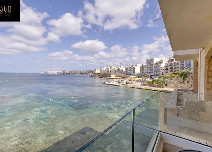 Seafront With Beautiful Views & Outdoor By 360 Estates St. Paul's Bay
