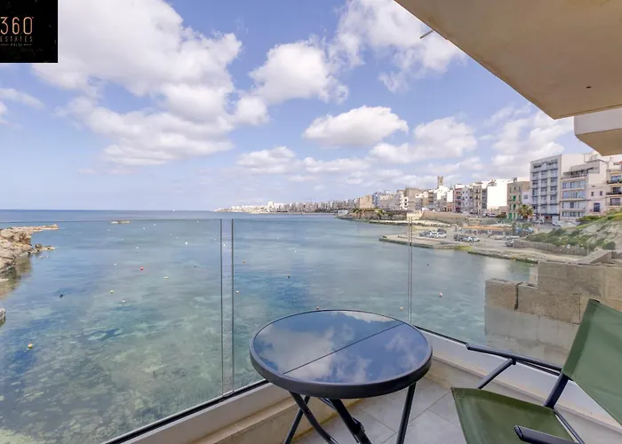 Seafront With Beautiful Views & Outdoor By 360 Estates Appartamento St. Paul's Bay